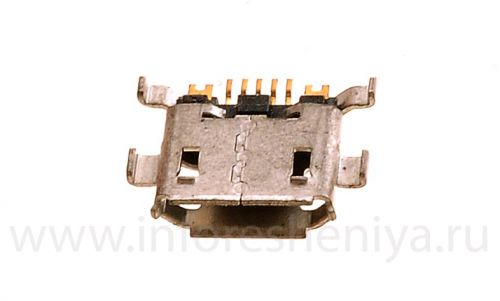 Галерея фотографий товара USB-разъем (Charger Connector) T4 для BlackBerry