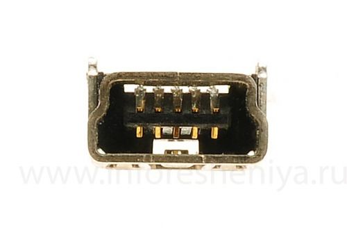 Галерея фотографий товара USB-разъем (Charger Connector) T6 для BlackBerry