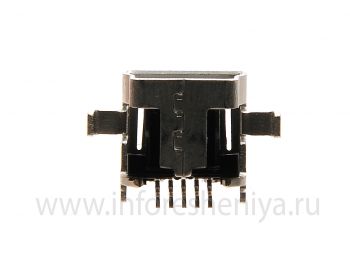 USB-разъем (Charger Connector) T9 для BlackBerry