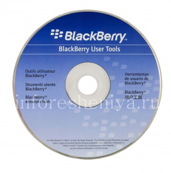 Компакт-диск BlackBerry OS 5-7 User Tools