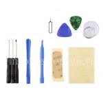 Tool Set (10 pcs.) For the disassembly and repair smartphones, Black, blue