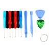 Photo 5 — Tool Set (12 pcs.) For the disassembly and repair smartphones, Black, blue, red