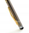 Фотография 5 — Ручка-стилус шариковая для емкостных тач-скринов BlackBerry, Мокрый асфальт, золотая фурнитура