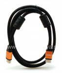 HDMI-Kabel (v.1.4, 1,8 m) Mann-zu-Mann, Schwarz