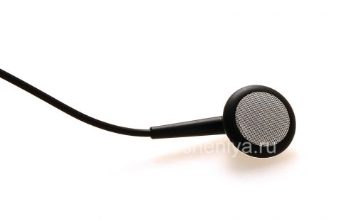 Галерея фотографий товара Оригинальная моно-гарнитура второго поколения 2nd Gen Mono Headset 3.5mm для BlackBerry, Черный (Black)