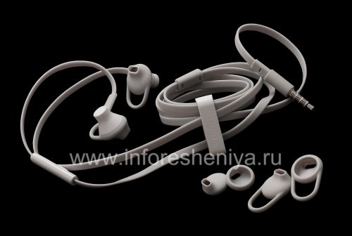 Галерея фотографий товара Оригинальная гарнитура 3.5mm Premium Stereo Headset WS-410 для BlackBerry, Белый (White)
