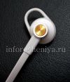 Photo 4 — Casque 3,5 mm d'origine prime Stereo Headset Special Edition pour BlackBerry, Blanc / Or (Blanc / Or)