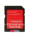 Фотография 6 — Фирменная карта памяти SanDisk Mobile Ultra MicroSD (microSDHC Class 10 UHS 1) 32GB для BlackBerry, Красный/ Серый
