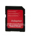 Фотография 5 — Фирменная карта памяти SanDisk Mobile Ultra MicroSD (microSDHC Class 10 UHS 1) 8GB для BlackBerry, Красный/ Серый