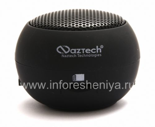 Photogallery for 品牌便携式音频系统Naztech N15 3.5mm迷你轰音箱BlackBerry, 黑色（返回） product