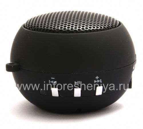 Photogallery for 品牌便携式音频系统Naztech N15 3.5mm迷你轰音箱BlackBerry, 黑色（返回） product