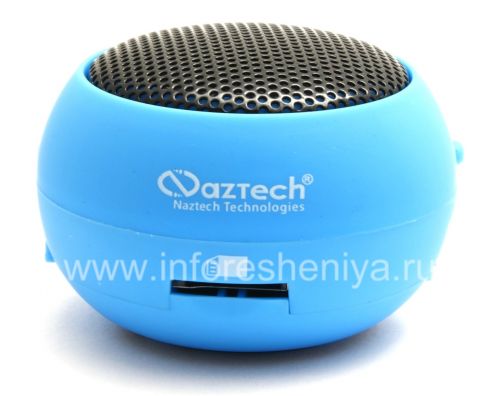 Photogallery for 品牌便携式音频系统Naztech N15 3.5mm迷你轰音箱BlackBerry, 蓝色（蓝色） product