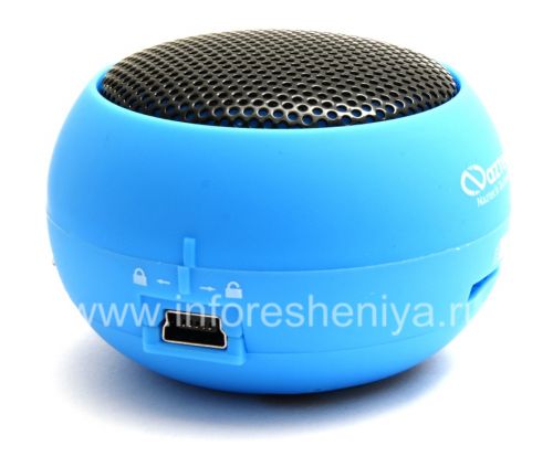 Photogallery for 品牌便携式音频系统Naztech N15 3.5mm迷你轰音箱BlackBerry, 蓝色（蓝色） product