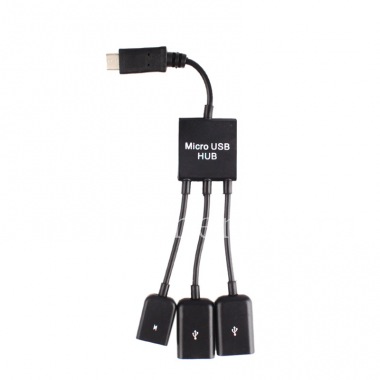 Купить Универсальный USB Type C HUB: 2 x USB Type A + MicroUSB для BlackBerry