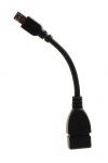 Photo 2 — Adapter MicroUSB / USB Type A OTG type for BlackBerry, The black