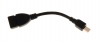 Photo 3 — محول سلك microUSB نوع / نوع USB ووتغ للبلاك بيري, أسود