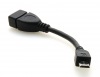 Photo 4 — BlackBerry用アダプタのmicroUSB / USBタイプA OTGタイプ, ブラック