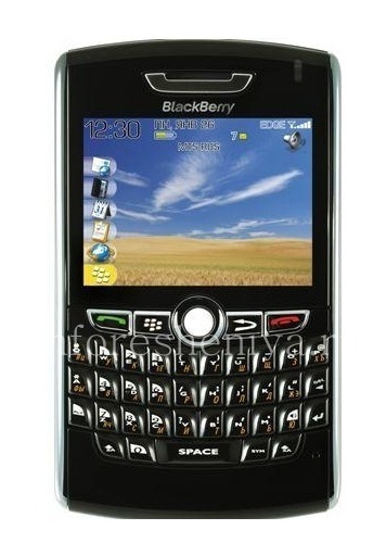 Incompleta Blackberry 8800 Vodafone Negro Teléfono Móvil