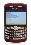 Photo 19 — Smartphone BlackBerry 8320 Courbe, Bourgogne (Rouge)