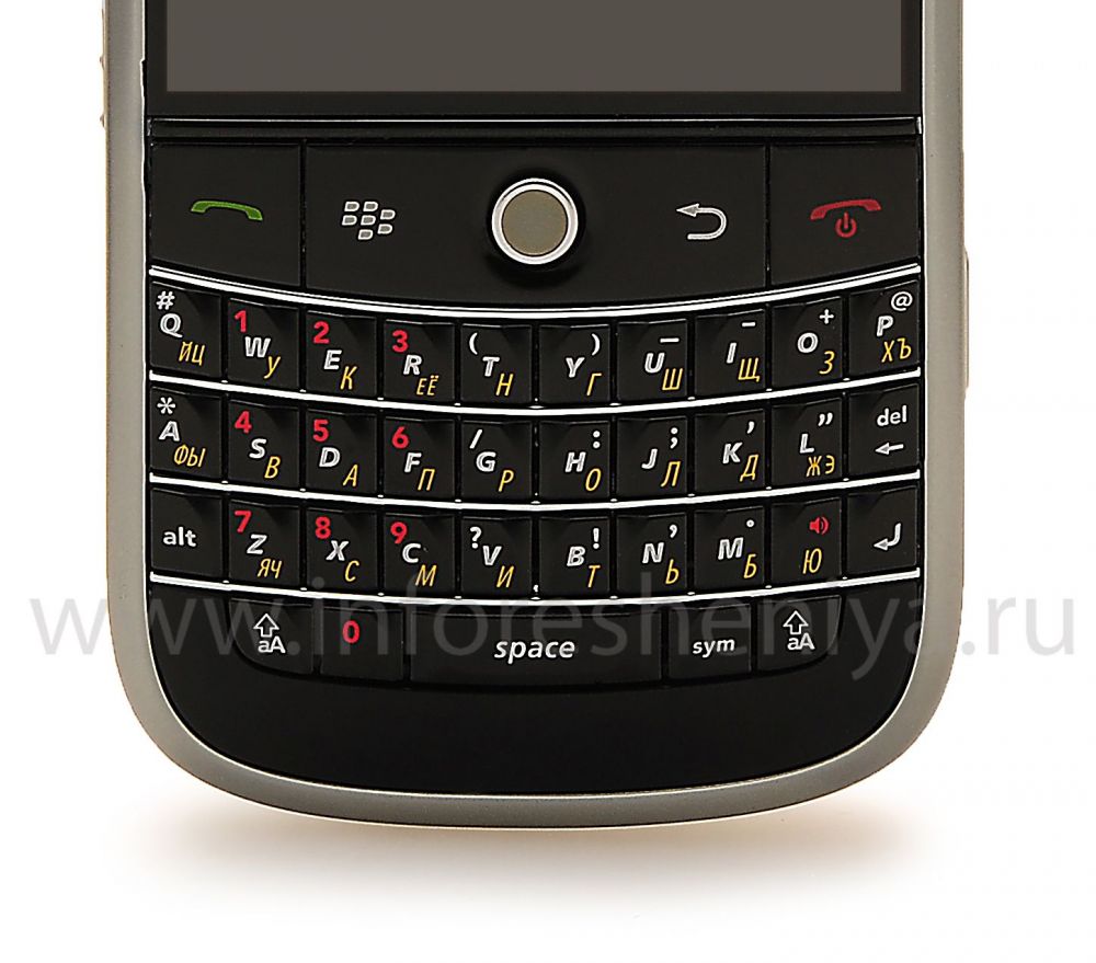 Купить Смартфон BlackBerry 9000 Bold, Черный (Black) — У нас есть для  BlackBerry всё. ИнфоРешения / bbry.net