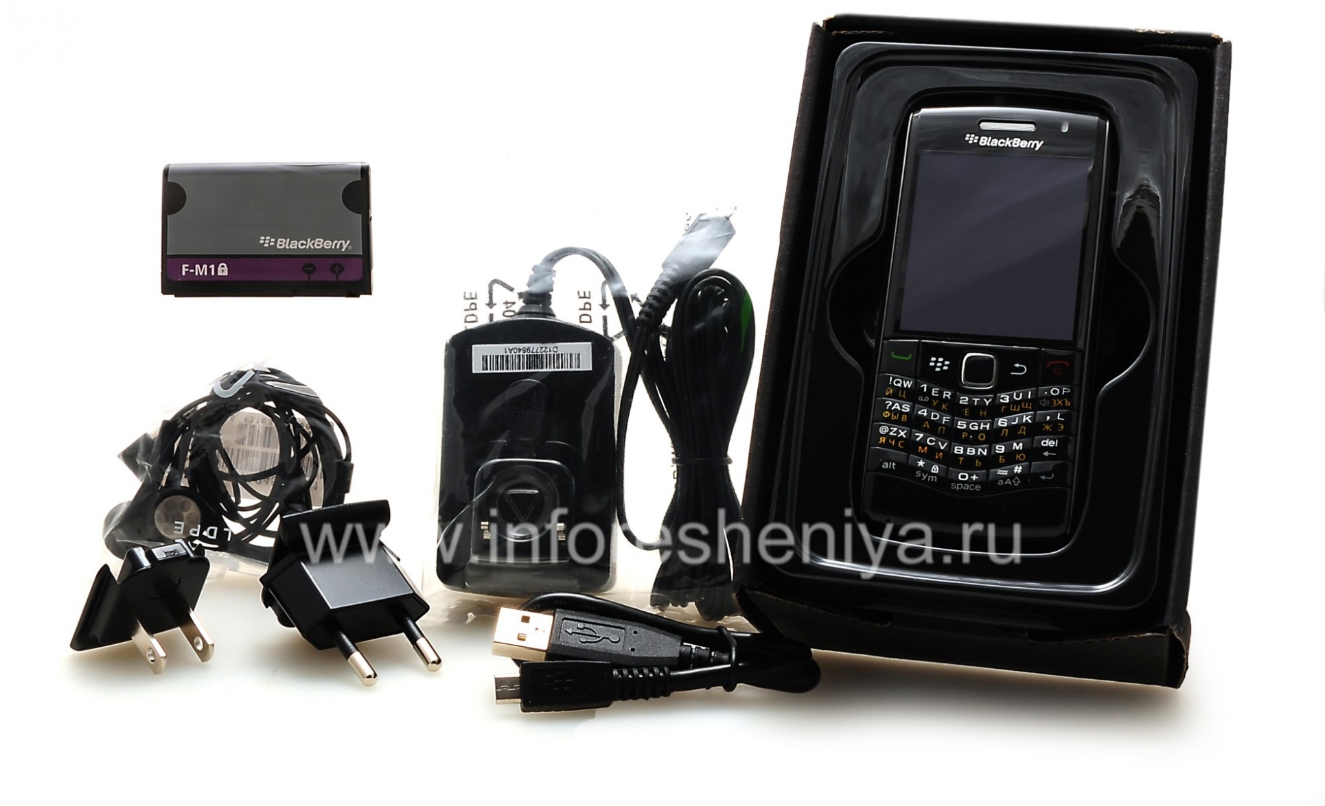 ... Photo 3 — Smartphone BlackBerry 9100 Pearl 3G, Black ...