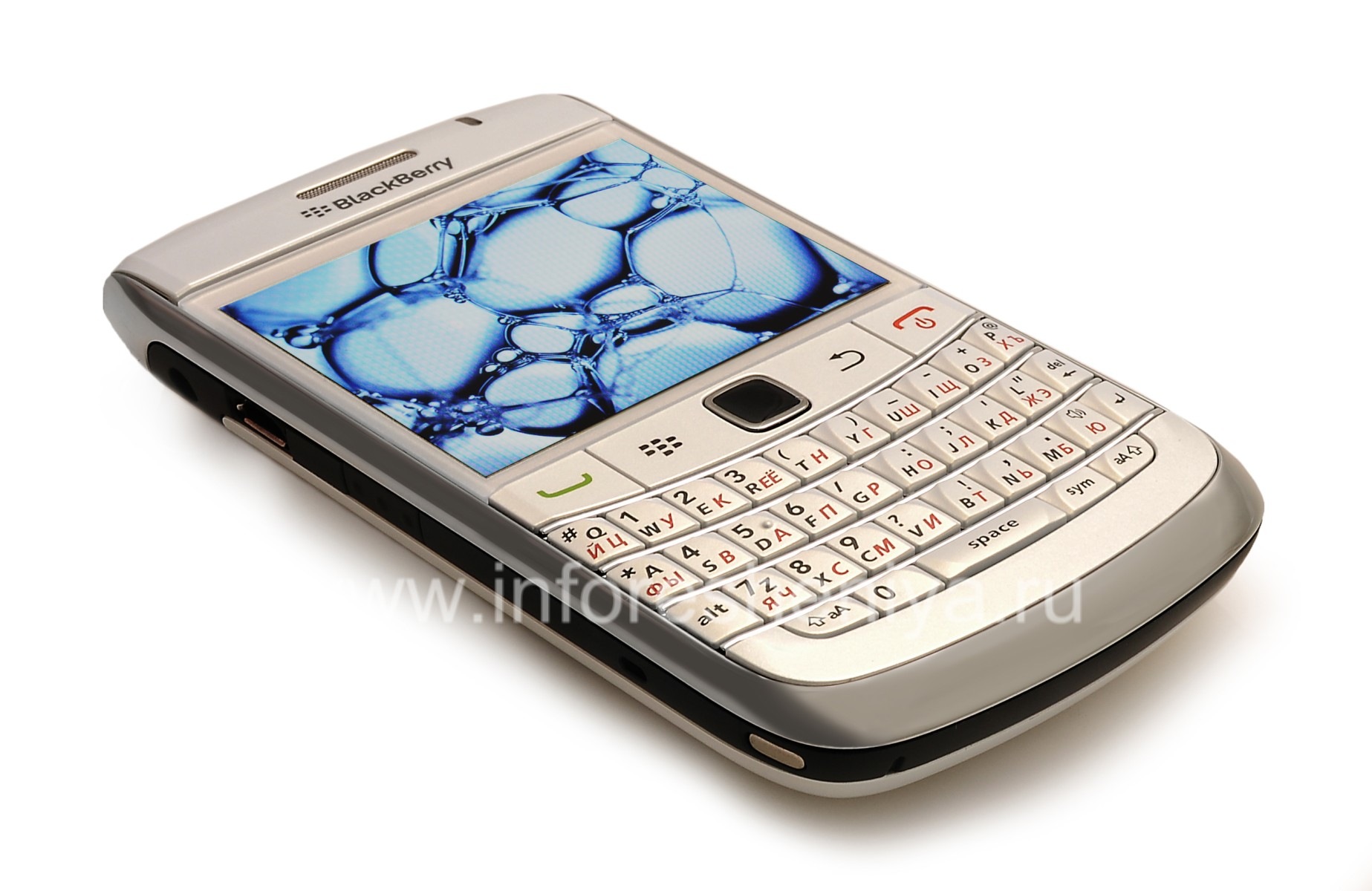 ... Photo 18 — Smartphone BlackBerry 9700 Bold, Pearl White ...