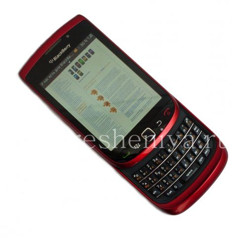 Галерея фотографий товара Смартфон BlackBerry 9800 Torch, Красный (Sunset Red)