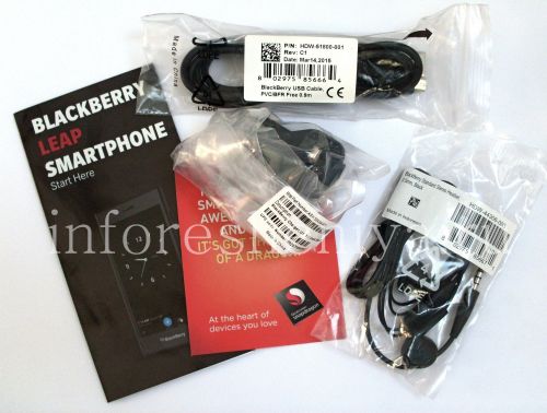 Галерея фотографий товара Смартфон BlackBerry Leap, Серый (Grey)