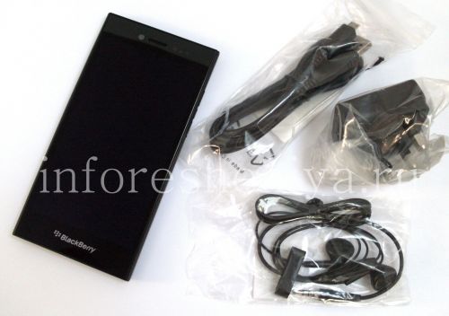 Галерея фотографий товара Смартфон BlackBerry Leap, Серый (Grey)
