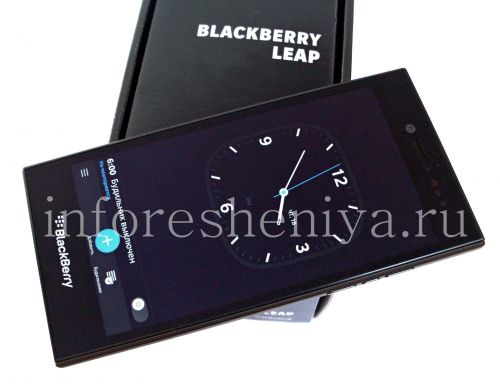 Галерея фотографий товара Смартфон BlackBerry Leap, Серый (Grey)