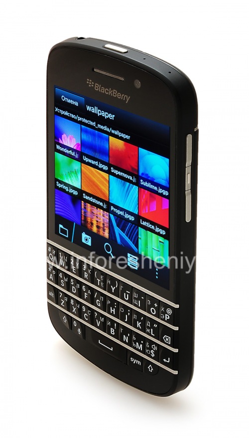 Photogallery for স্মার্টফোন BlackBerry Q10, ব্ল্যাক (কালো) product