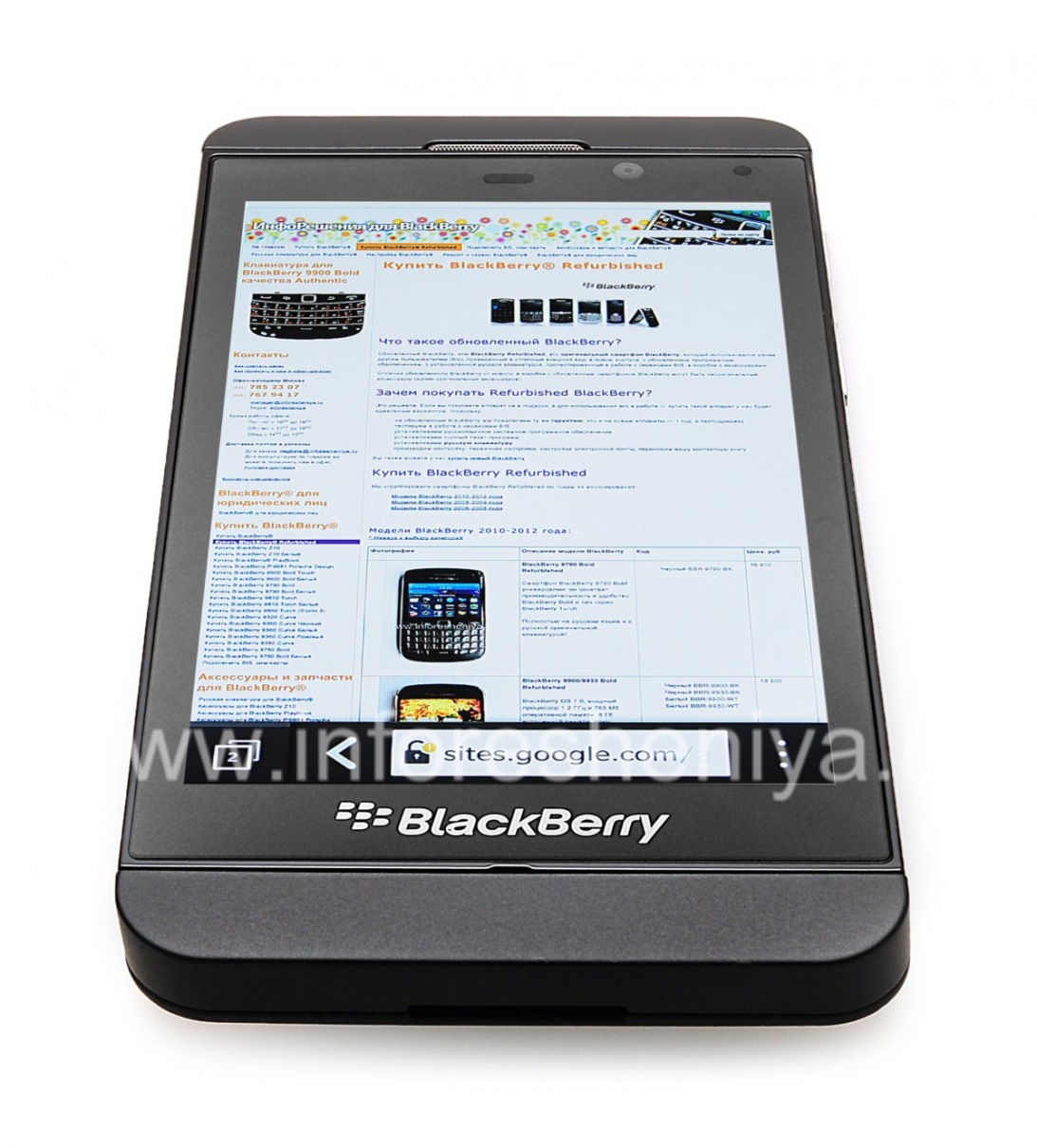 ... Photo 19 — Smartphone BlackBerry Z10, Black ...