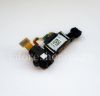 Photo 2 — Audio connector (Headset Jack) T13 in assembly with proximity / light sensor and lock button for BlackBerry Z10 / 9982, The black