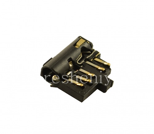 Photogallery for Audio connector (Headset Jack) T19 for BlackBerry Priv and KEYone, The black product