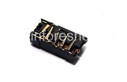 Photogallery for Jack de audio (para audífono) T4 para BlackBerry, Negro product