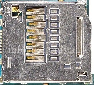存储卡插槽（记忆卡插槽），T10为BlackBerry