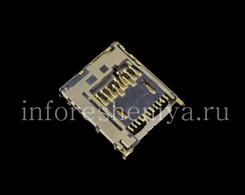 Галерея фотографий товара Слот карты памяти (Memory Card Slot) T8 для BlackBerry