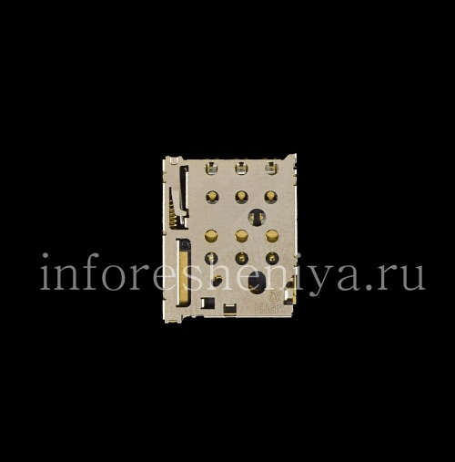 Галерея фотографий товара Разъем для сим-карты (SIM-card Connector) T12 для BlackBerry