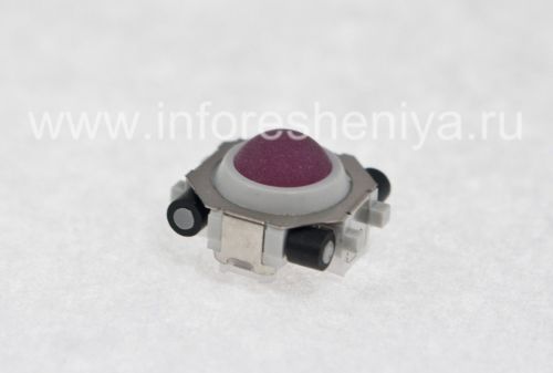 Photogallery for BlackBerry জন্য রঙ ট্র্যাকবল, রক্তবর্ণ product