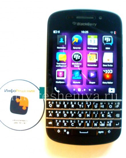 Разборка BlackBerry Q10: BlackBerry Q10 — приступим к разборке.