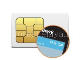 Membuat kartu SIM untuk BlackBerry