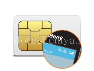 Making a SIM card for BlackBerry