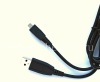 Фотография 9 — Оригинальное сетевое зарядное устройство повышенной силы тока 1300mA с USB-кабелем AC-1300 Charger Bundle, Черный (Black), для Европы (России)