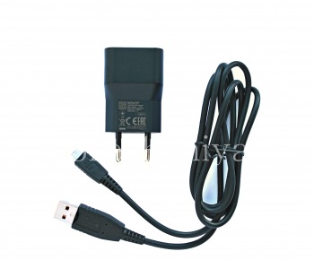 Оригинальное сетевое зарядное устройство повышенной силы тока 1300mA с USB-кабелем AC-1300 Charger Bundle