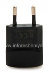 Photo 3 — Ishaja yangempela ye-AC "Micro" 750mA USB Power plug Pluger, Okumnyama, kweYurophu (Russia)