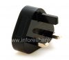 Фотография 4 — Оригинальное сетевое зарядное устройство "Микро" 750mA USB Power Plug Charger, Черный (Black), для Великобритании