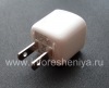 Photo 2 — Ishaja yangempela ye-AC "Micro" 750mA USB Power plug Pluger, I-White (US)