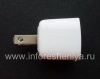 Photo 3 — Chargeur secteur d'origine "Micro" 750mA USB Power Plug Charger, Blanc (US)