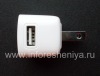 Фотография 4 — Оригинальное сетевое зарядное устройство "Микро" 750mA USB Power Plug Charger, Белый (White), для США
