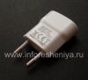 Фотография 2 — Оригинальное сетевое зарядное устройство "Микро" 750mA USB Power Plug Charger, Белый (White), для Европы (России)